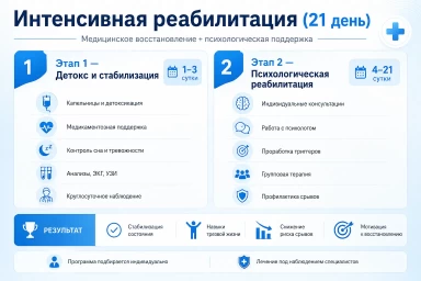 Реабилитация за 21 день в Чите